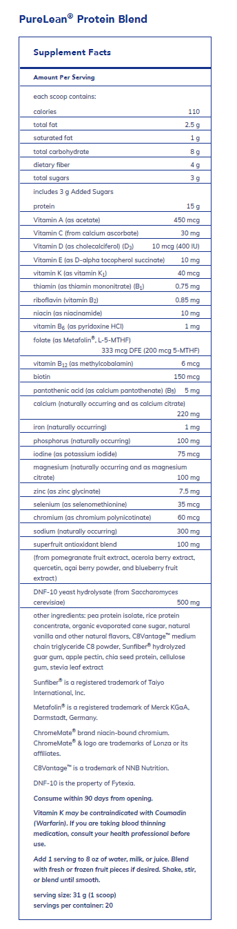 Tabela Nutricional