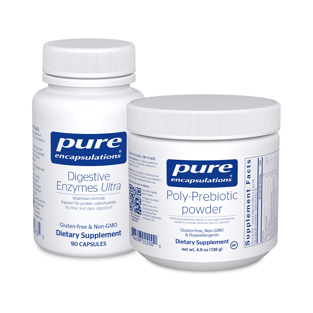 Kit Digestive Enzyme Ultra 90'S + Poly-Prebiotic Powder