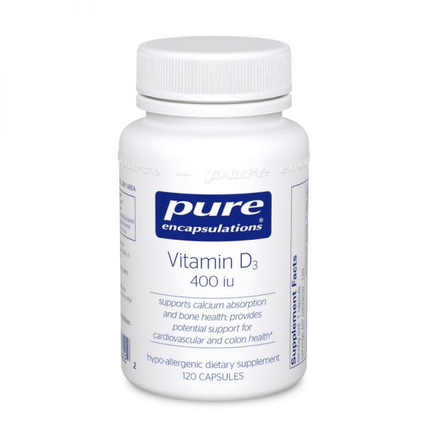 Vitamin D3 10 mcg (400 IU) 120's
